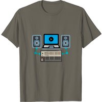 T-Shirt DJ Producteur de Musique pour Hommes