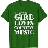 This Girl Loves Country Music T-Shirt for Men