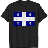 Province of Quebec Flag T-Shirt for Men
