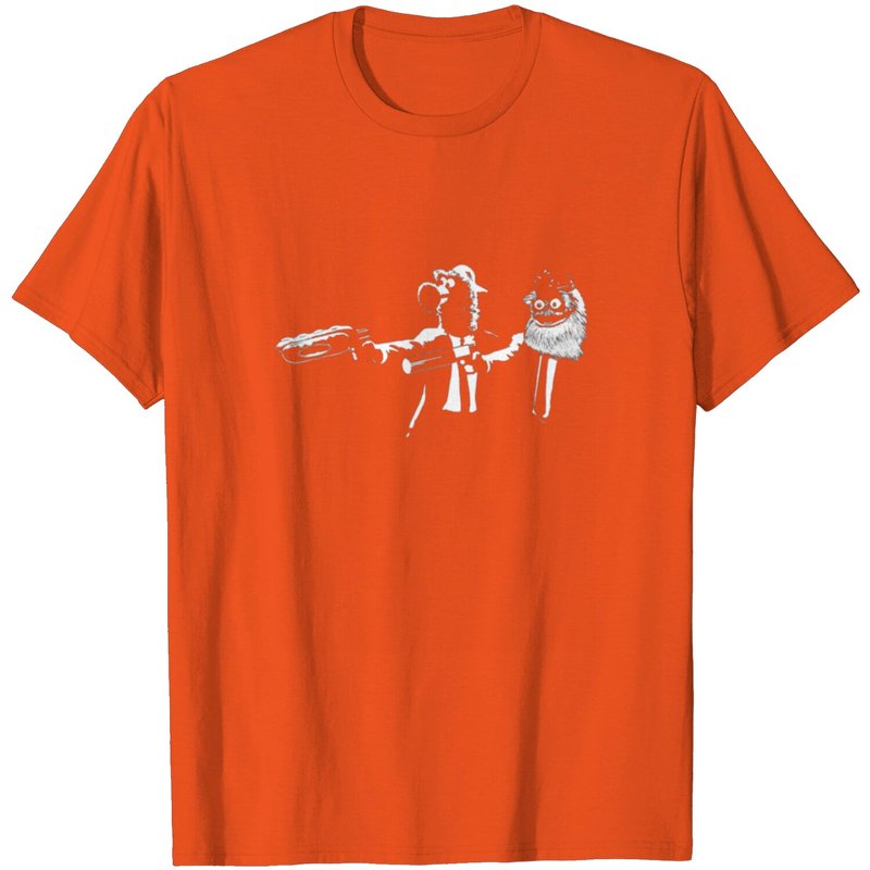 T-shirt Phan Fiction Gritty Phillie Phanatic Pulp Fiction — T-shirts pour hommes