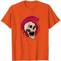 T-Shirt Punk Rock pour Hommes en Noir — T-shirts pour hommes