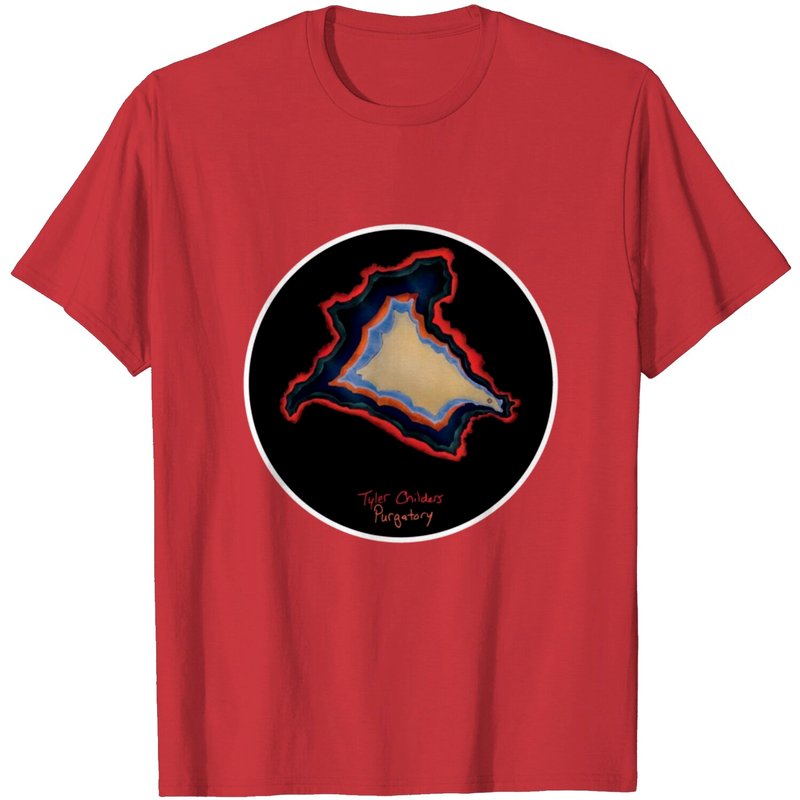 T-Shirt Tyler Childers Purgatory Circle pour hommes — T-shirts pour hommes