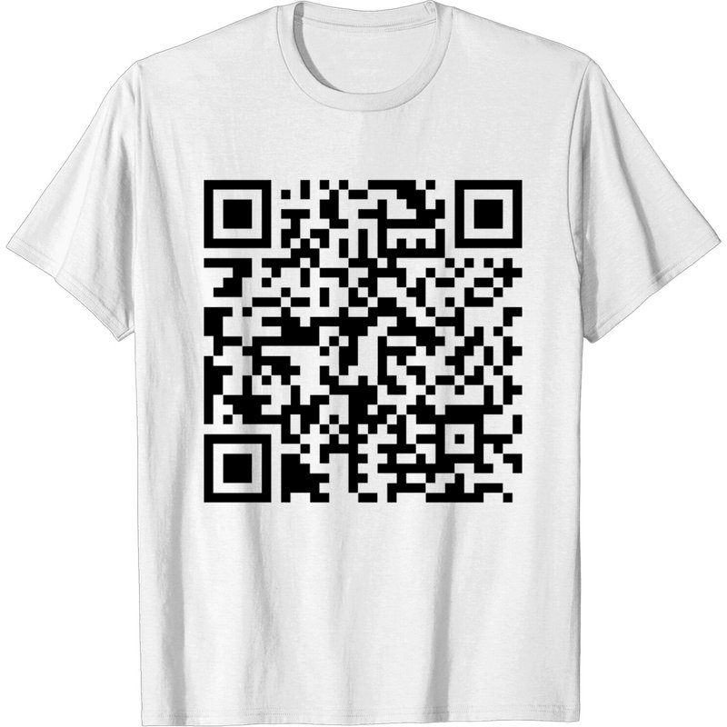 T-Shirt Barry Wood QR Code pour hommes
