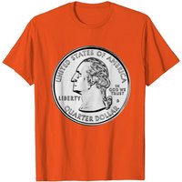 T-shirt United States Quarter Front pour hommes