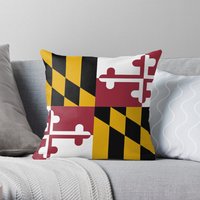 Coussin décoratif Drapeau du Maryland
