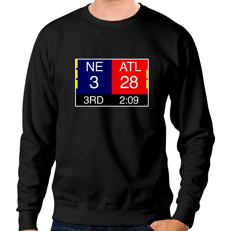 Final NE 3 ATL 28 Sweatshirt for Unisex Black