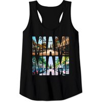 Débardeurs Miami pour hommes en noir — T-shirts pour hommes