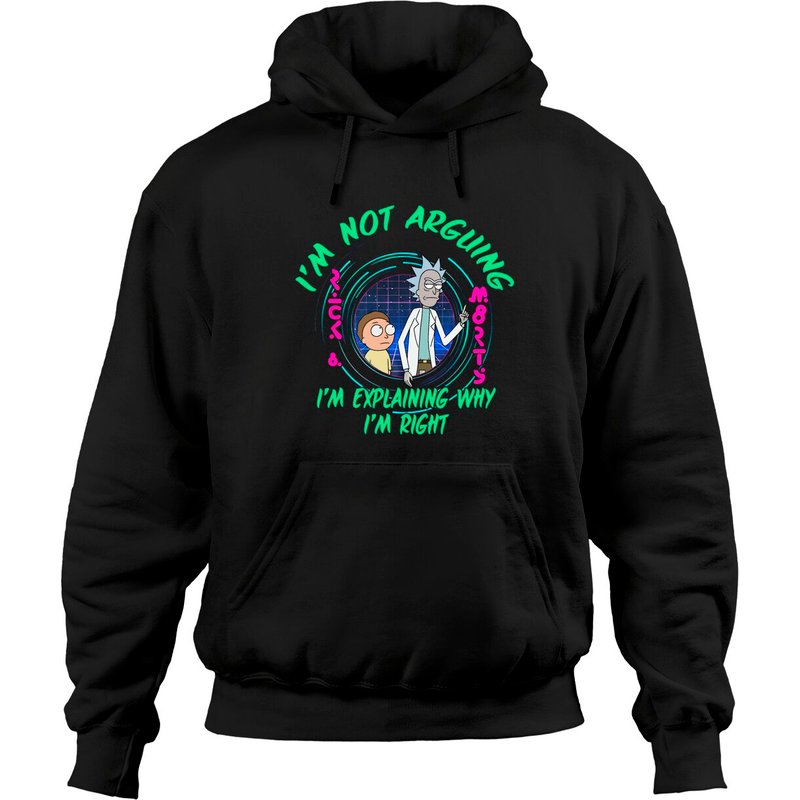 Hoodie Rick And Morty Snuggles Le Chien pour Hommes — Sweats à capuche pour hommes