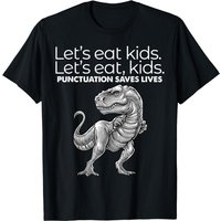 T-shirt Enseignant en Grammaire : La Ponctuation Sauve des Vies — T-shirts pour hommes