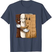 T-shirt pour hommes Group Hug S'mores Marshmallow Chocolat Camping