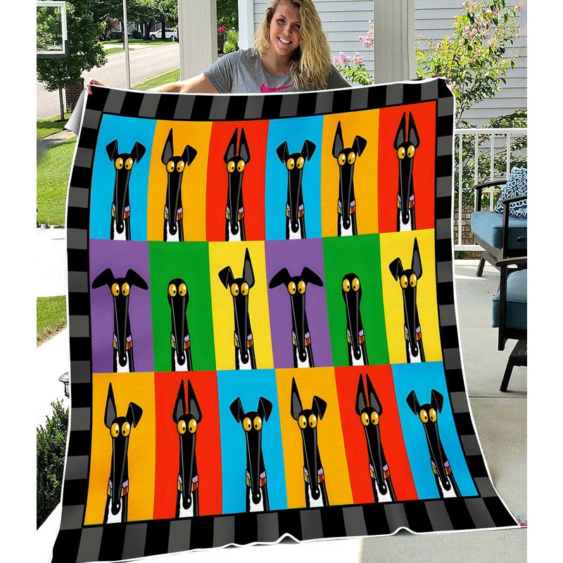 Couverture en jeté Greyhound Semaphore — Jetés de canapé