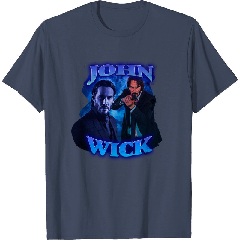 T-shirts Vintage John Wick pour hommes — T-shirts pour hommes
