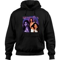 Hoodies Vintage Zendaya pour Unisexe en Noir — Sweats à capuche pour hommes