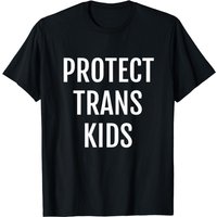 T-shirt Protect Trans Kids Pro LGBTI pour hommes - Noir — T-shirts pour hommes