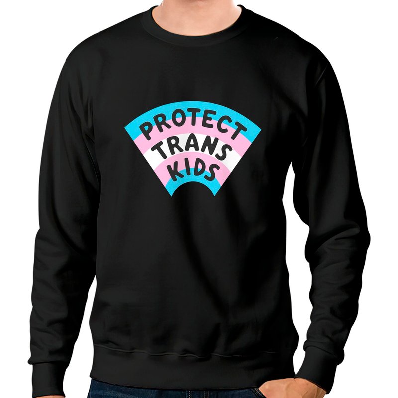 Sweatshirt Unisexe Protect Trans Kids — Sweats à capuche pour hommes