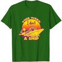 T-shirt I Don't Give A Ship pour hommes de Cruise Fun Designs