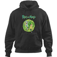 Rick And Morty Dimension Portal Hoodies for Unisex