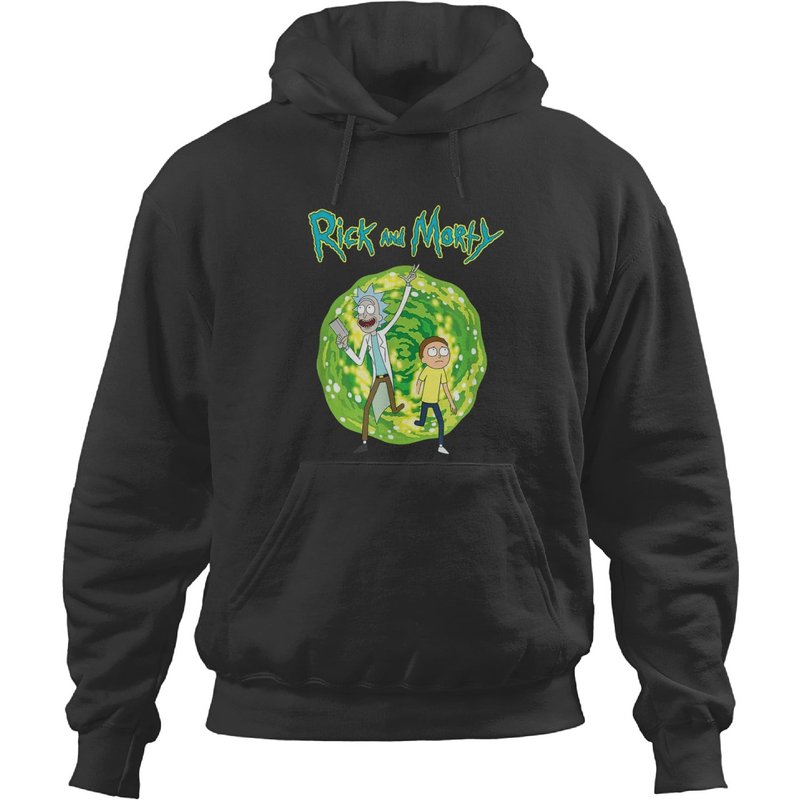 Hoodies Dimension Portal Rick And Morty pour Unisexe — Sweats à capuche pour hommes