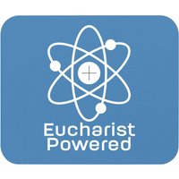 Eucharist Powered Miracles St Therese of Lisieux Mouse Pads