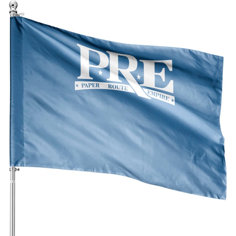 Young Dolph PRE Paper Route Empire Hip Hop House Flags — Decorative Flags