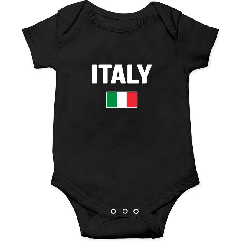 Italy Italian Flag Onesie for Infants