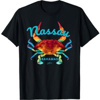 T-shirt Jcombs Nassau Bahamas Blue Crab pour hommes
