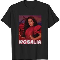 T-shirt Rosalia Music pour hommes en noir — T-shirts pour hommes