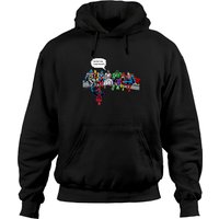 Jesus Superheros Christian Hoodie - Funny Design