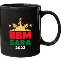 Vote BBM Sara 2022 Red Philippine Flag Mug