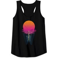 Débardeur Vaporwave Athlete Rowing Crew Sunset Rower pour hommes — T-shirts pour hommes