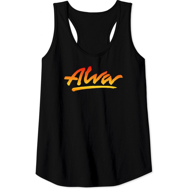 Débardeurs Logo Alva Skateboard pour Hommes en Noir — T-shirts pour hommes