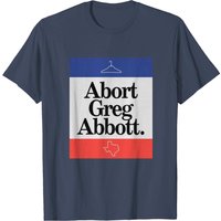 T-shirt unisexe Abort Abbott pour hommes en noir — T-shirts pour hommes