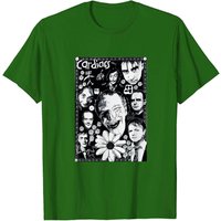 T-shirt classique Portrait d'expression de fleur souriante pour hommes — T-shirts pour hommes