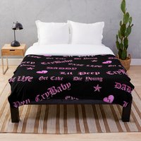 Couverture Lil Peep Pack 1 Tatouages Gradient Rose