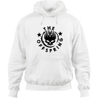 The Offspring Official Star Logo Hoodie in Military Green