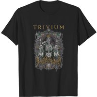 T-shirt unisexe Trivium Skelly Frame (2) pour hommes en noir — T-shirts pour hommes