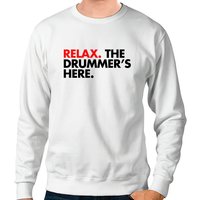 Relax, The Drummers Here Unisex Sweatshirt — Mens Hoodies