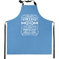 Vintage 1963 Man Myth Legend 60th Birthday Kitchen Apron — Kitchen Aprons