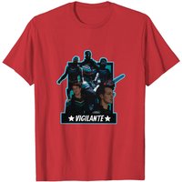 Vigilante Peacemaker Shirt for Men in Black — Mens T Shirts
