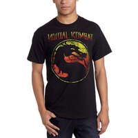Mortal Kombat Logo Graphic T-shirt for Men — Mens T Shirts