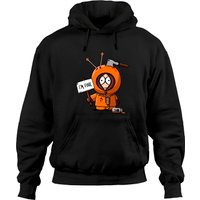 I'm Fine - Kenny - Unisex Black Hoodie — Mens Hoodies