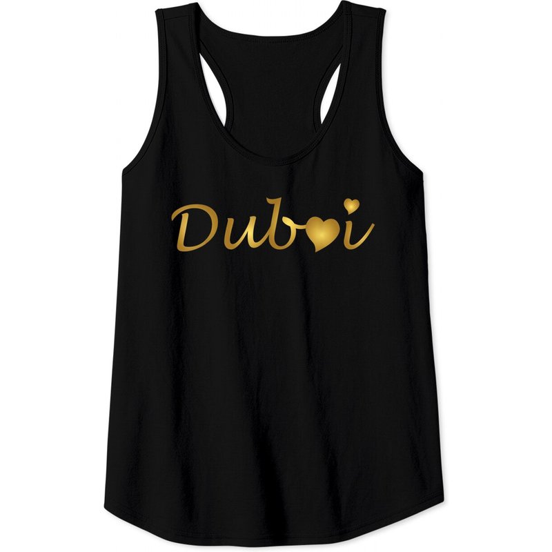 I Love Dubai Luxury Life Men's Tank Top — Mens T Shirts