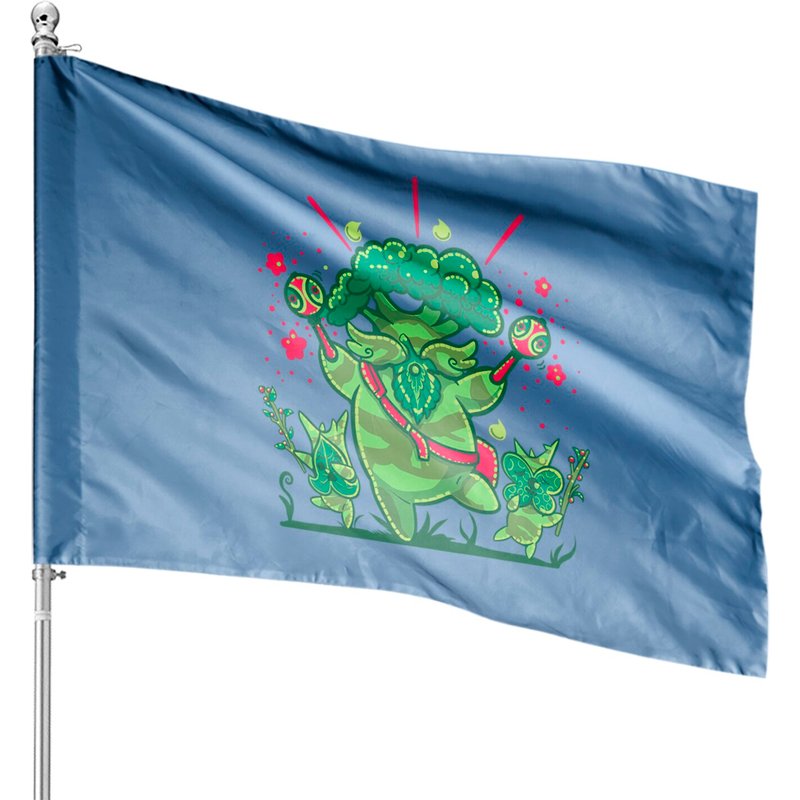 Shalaka Dance - Breath Of The Wild House Flags — Decorative Flags