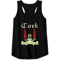 T-shirts sans manches Cork County Ireland Irish Seal Shield pour hommes — T-shirts pour hommes
