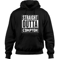 Straight Outta Compton Unisex Hoodies in Black — Mens Hoodies