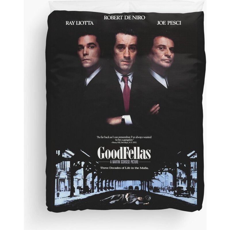 Goodfellas Poster Duvet Cover — Duvet Covers