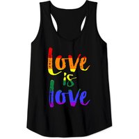 Love Is Love Débardeur Slim Fit Gay Pride pour Hommes — T-shirts pour hommes
