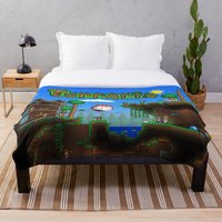 Terraria Indie Game Throw Blanket