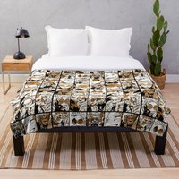 Hawks Manga Color Version Throw Blanket