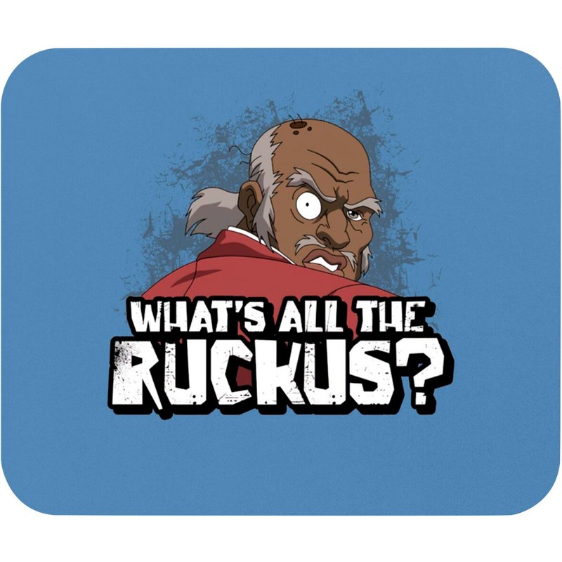 The Ruckus - Boondocks Mouse Pads for Gaming and Browsing